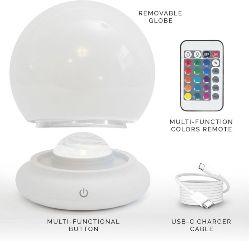 Lámpara Emberela Proyector de Luz Sensorial 2 en 1