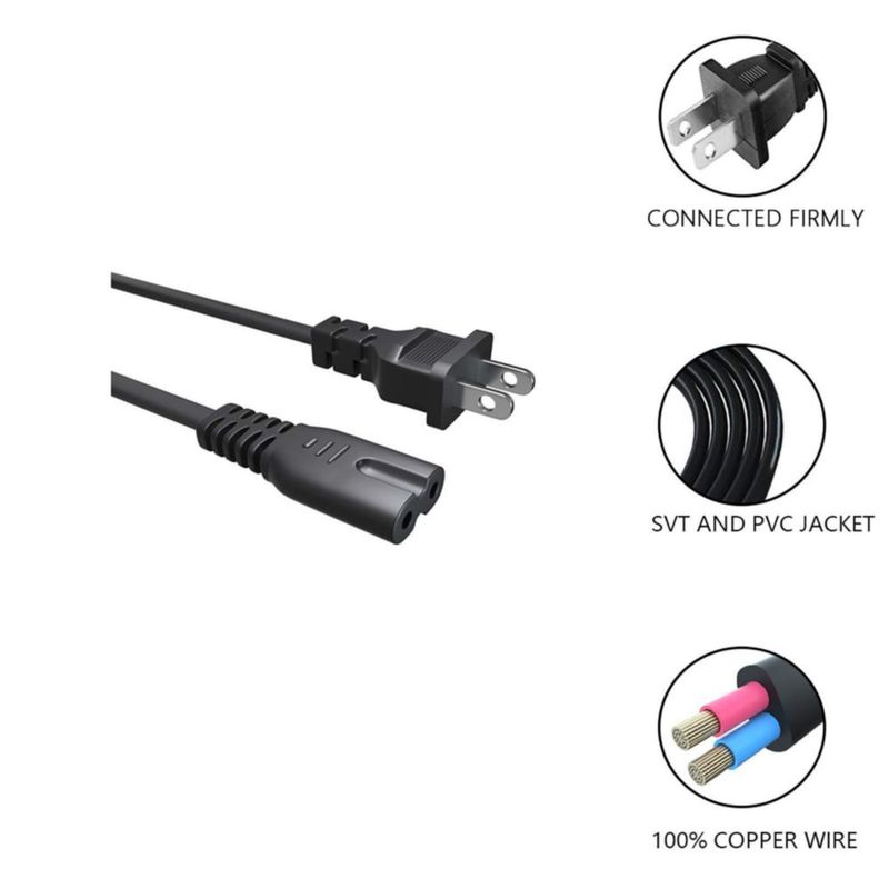 Cable de alimentación Taple 18 m para impresoras Epson/HP/Canon