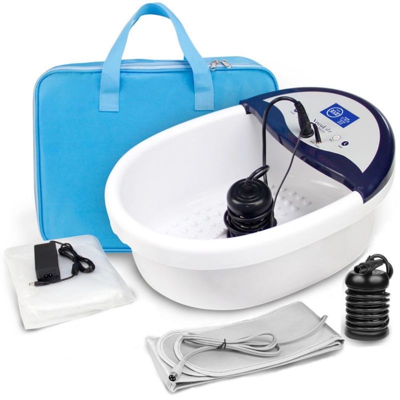 Máquina desintoxicante iónica para baño de pies VnioLife con cinturón térmico