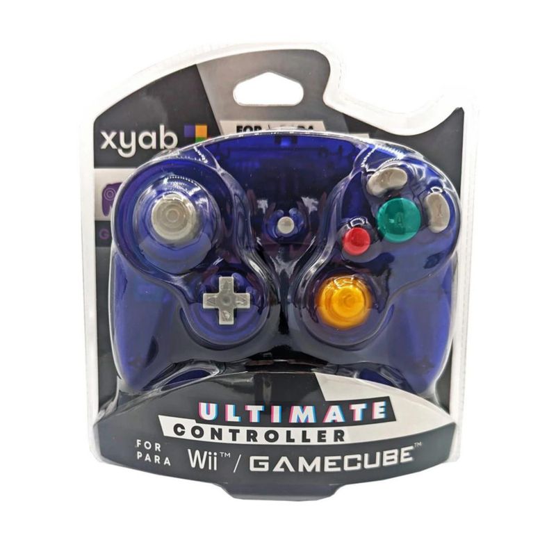 Joystick XYAB NGC/Wii Púrpura Uva (cableado)