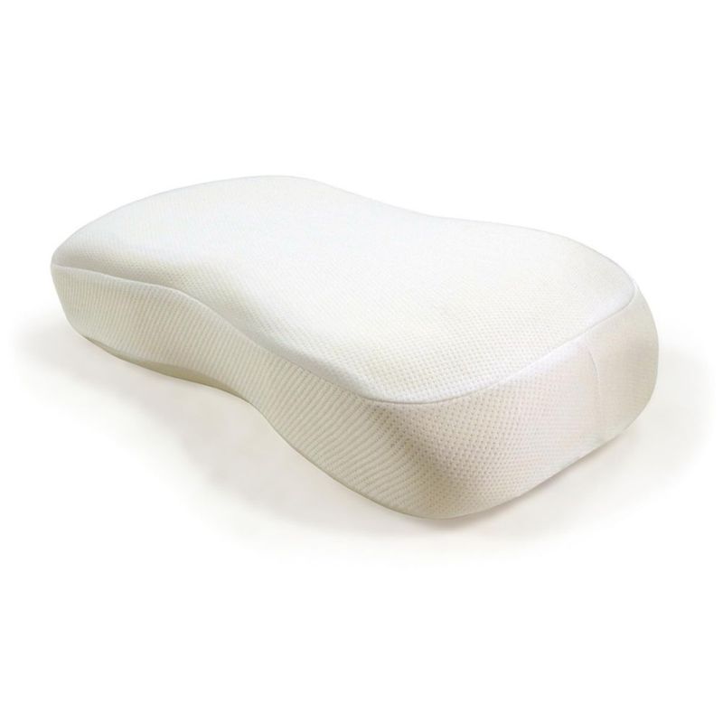 Almohada SleepRight 61 cm × 13 cm de espuma viscoelástica para posición lateral