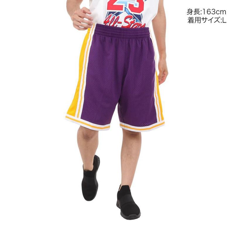 Pantalones cortos Mitchell & Ness Lakers Morado XXL