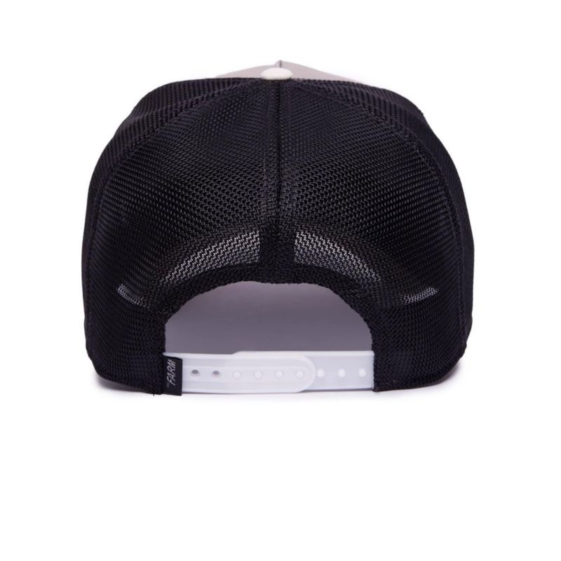 Gorra estilo camionero Goorin Bros. Colección MVP Gris (Rayas MV)