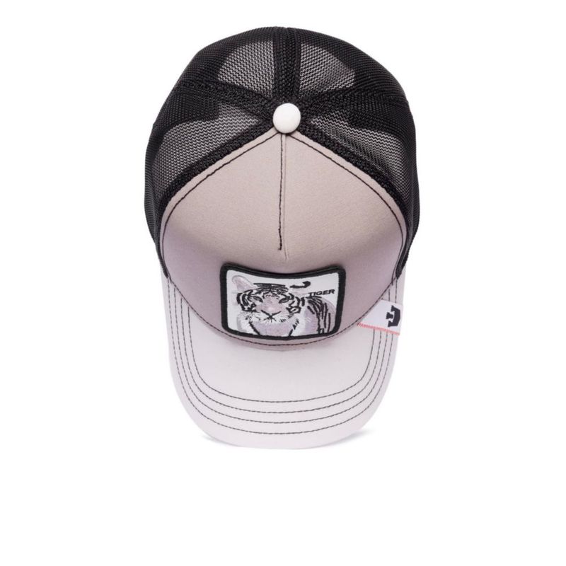 Gorra estilo camionero Goorin Bros. Colección MVP Gris (Rayas MV)