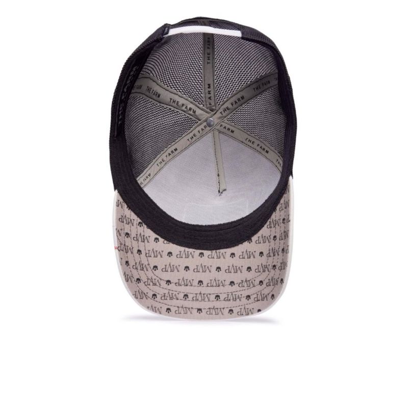 Gorra estilo camionero Goorin Bros. Colección MVP Gris (Rayas MV)