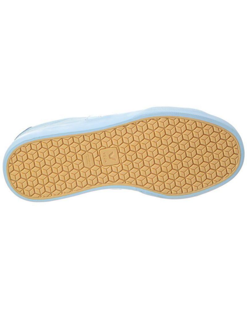 Zapatilla Veja 36 azul de cuero