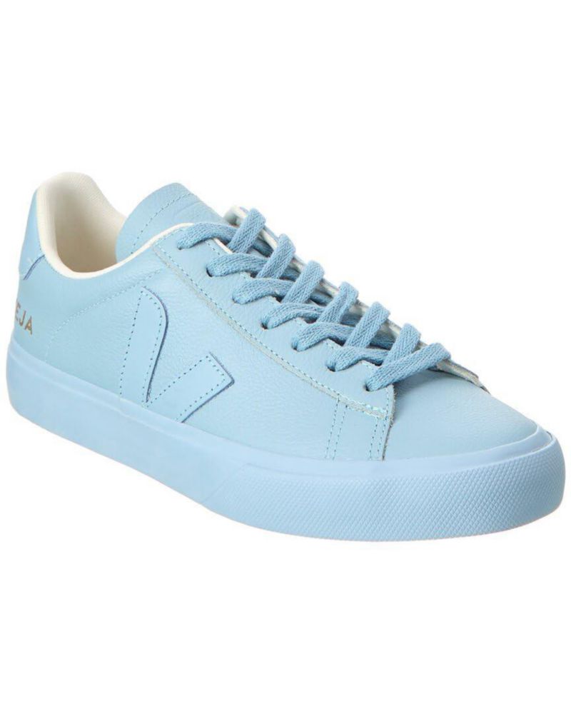 Zapatilla Veja 36 azul de cuero