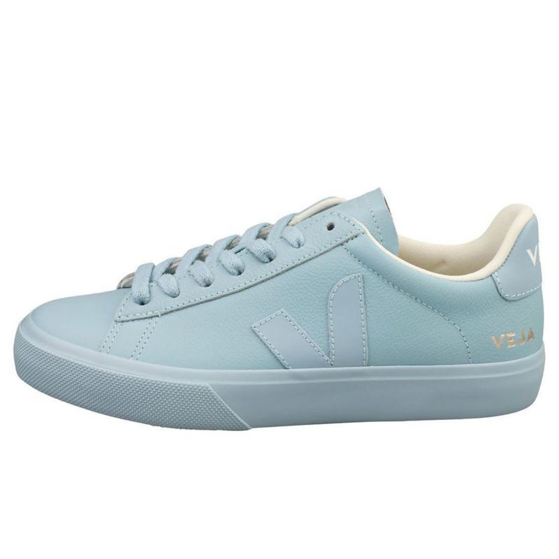 Zapatilla Veja 39 Cuero Azul