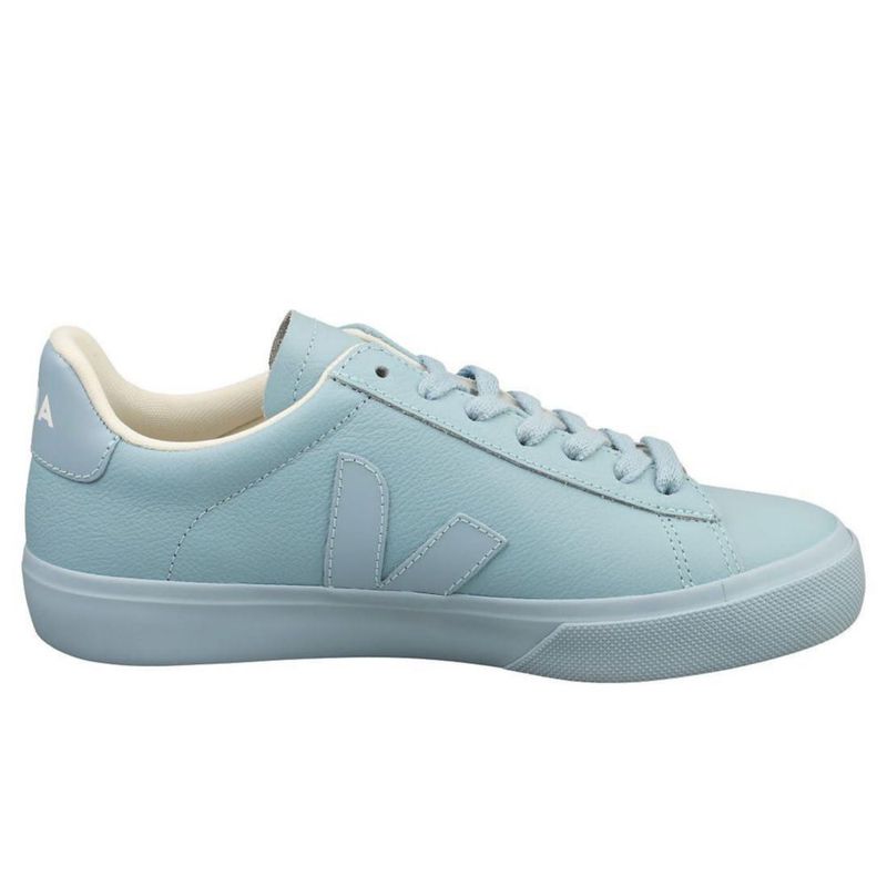 Zapatilla Veja 39 Cuero Azul