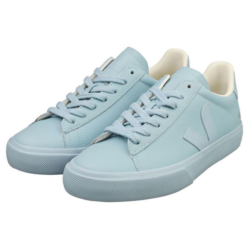 Zapatilla Veja 39 Cuero Azul