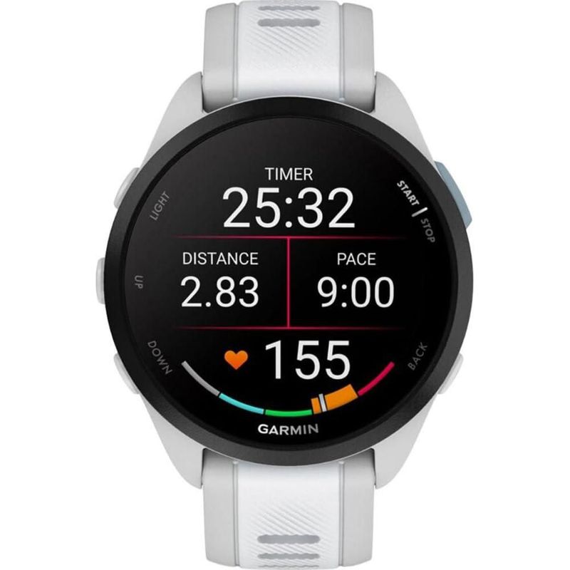 Reloj inteligente Garmin Forerunner 165 gris (paquete)