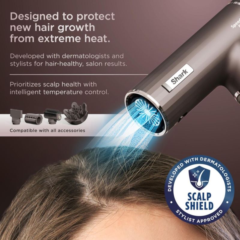 Secador de cabello Shark SpeedStyle Pro Flex HD542 – Alta velocidad