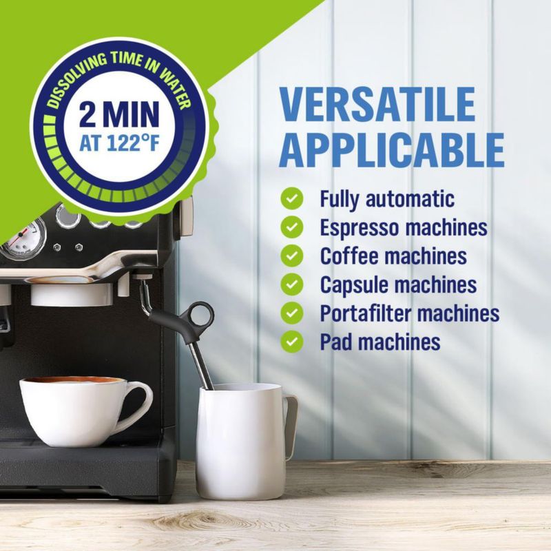 Limpiador de Cafeteras WoldoClean 15 Tabletas Universales
