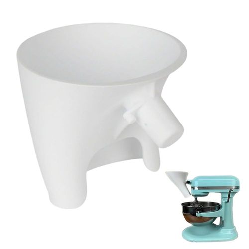 Embudo Heiluxe para KitchenAid KSM150 5 QT Blanco