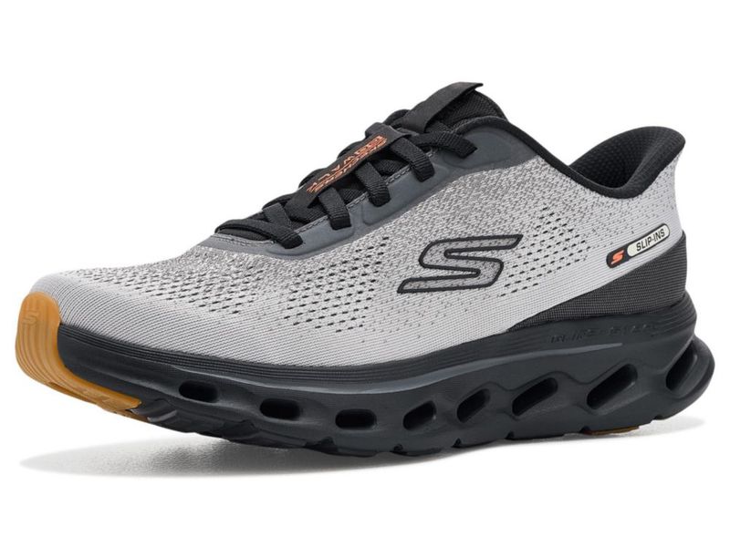 Zapatilla Skechers Go Walk Glide 2.0 10.5 Gris/Negro