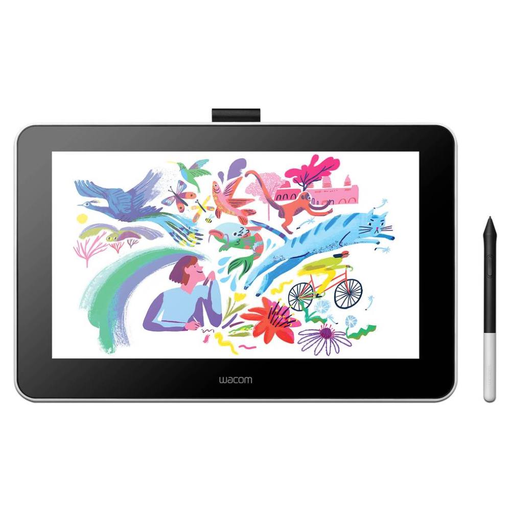 Tableta interactiva wacom one 13 3 1920 x 1080 usb hdmi