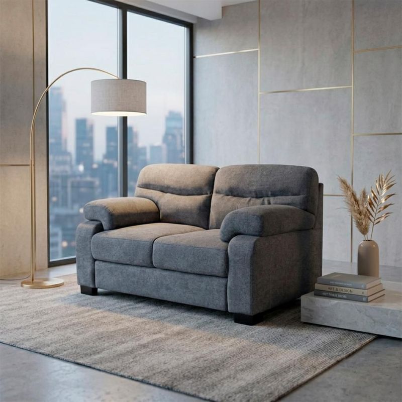 Love Seat Libano 2 Plazas Gris