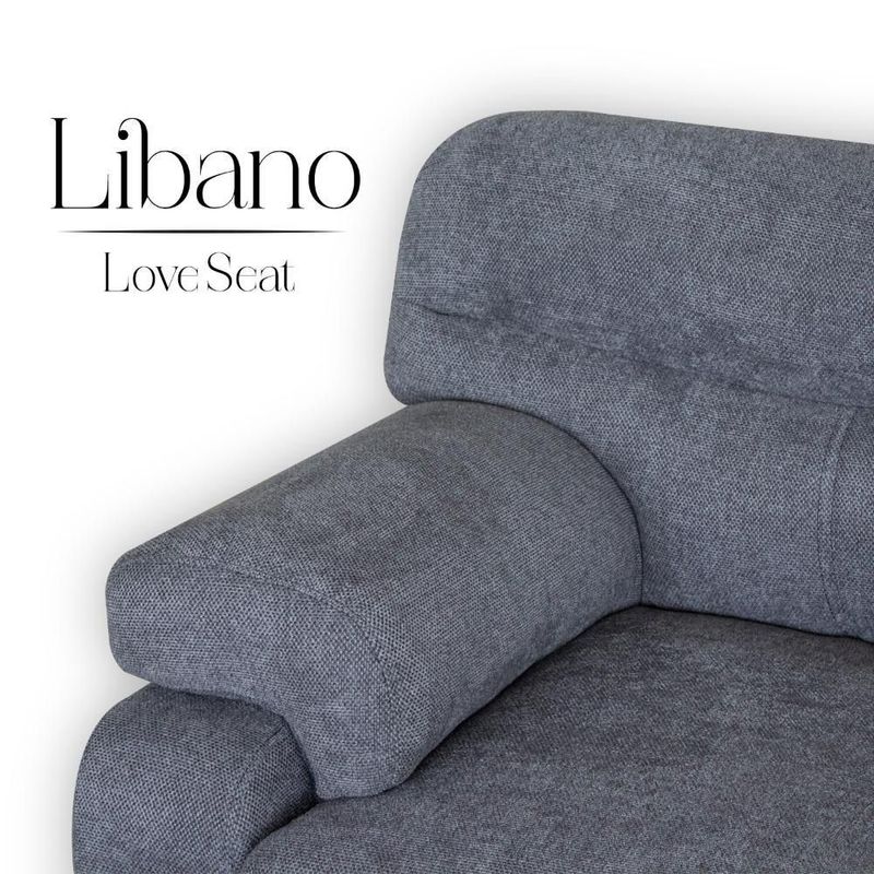 Love Seat Libano 2 Plazas Gris