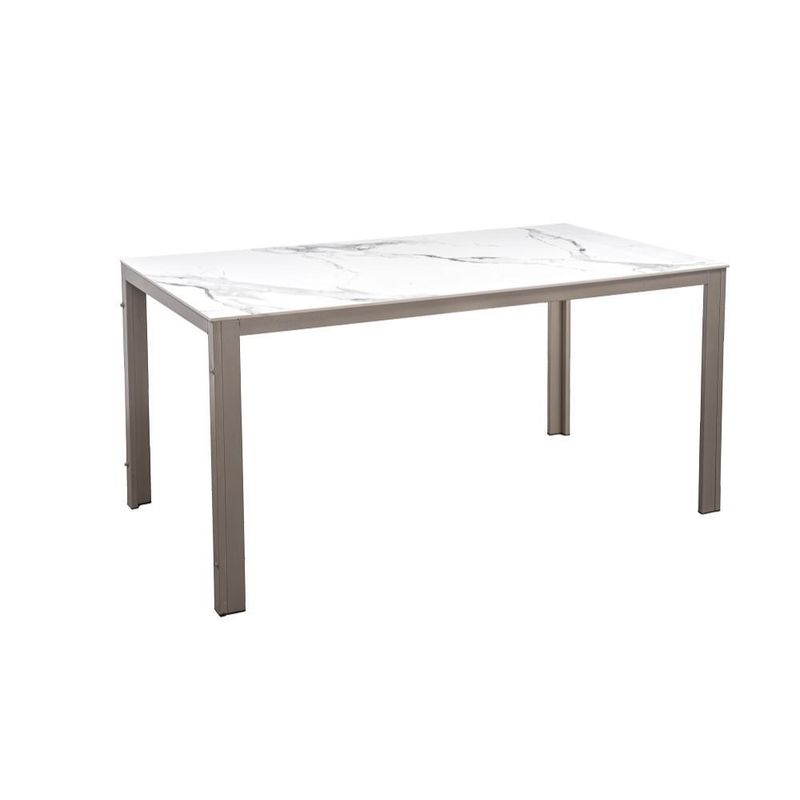 Comedor Gales 6 personas Gris Champaña