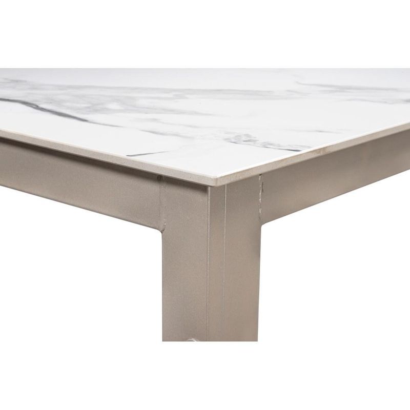 Comedor Gales 6 personas Gris Champaña