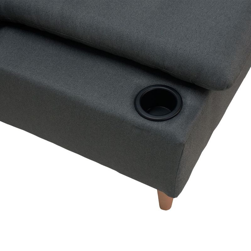 Sofá Cama Cupra Individual Gris