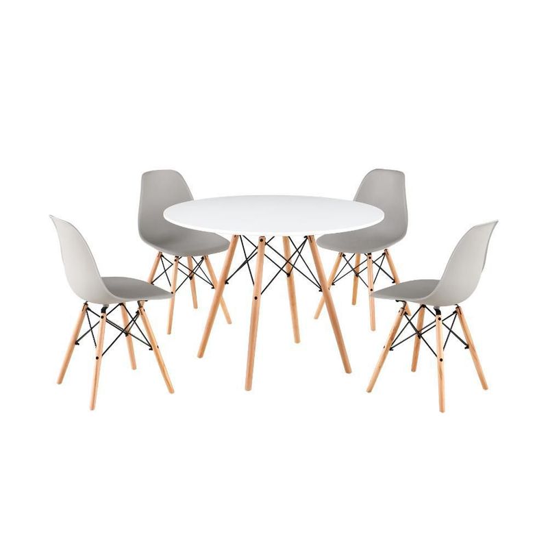 Antecomedor Nuuk 4 personas Blanco