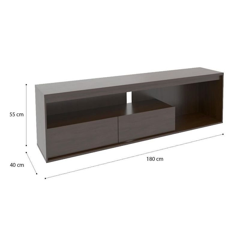 Mesa para TV Nivar 80" Tabaco