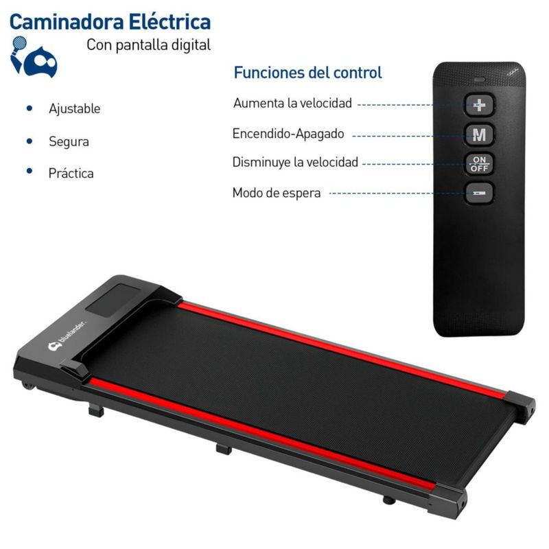 Walking Pad Bluelander Compacta con Pantalla Digital y Control Remoto