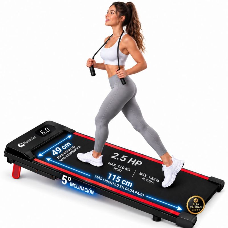 Walking Pad Bluelander Compacta con Pantalla Digital y Control Remoto