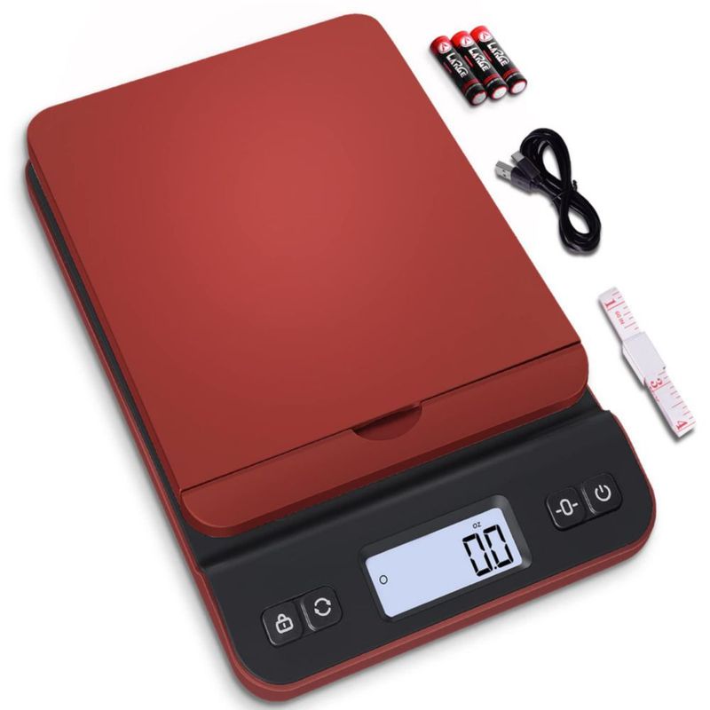 Báscula postal digital QP de 39 kg con función Hold/Tara