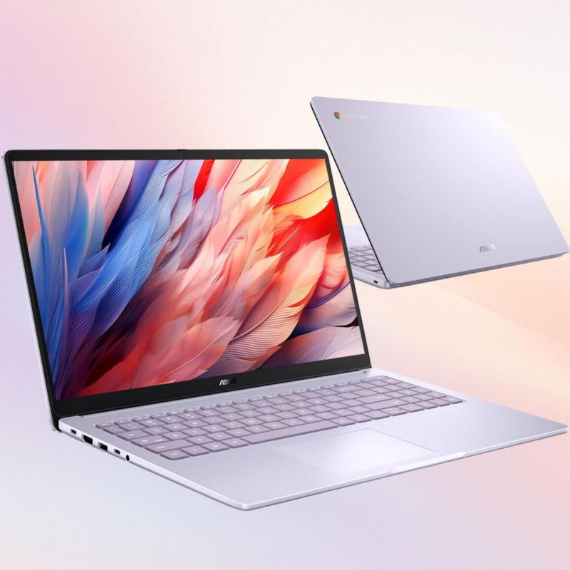 Chromebook ASUS 15.6" Intel N50 4 GB RAM 128 GB Morado