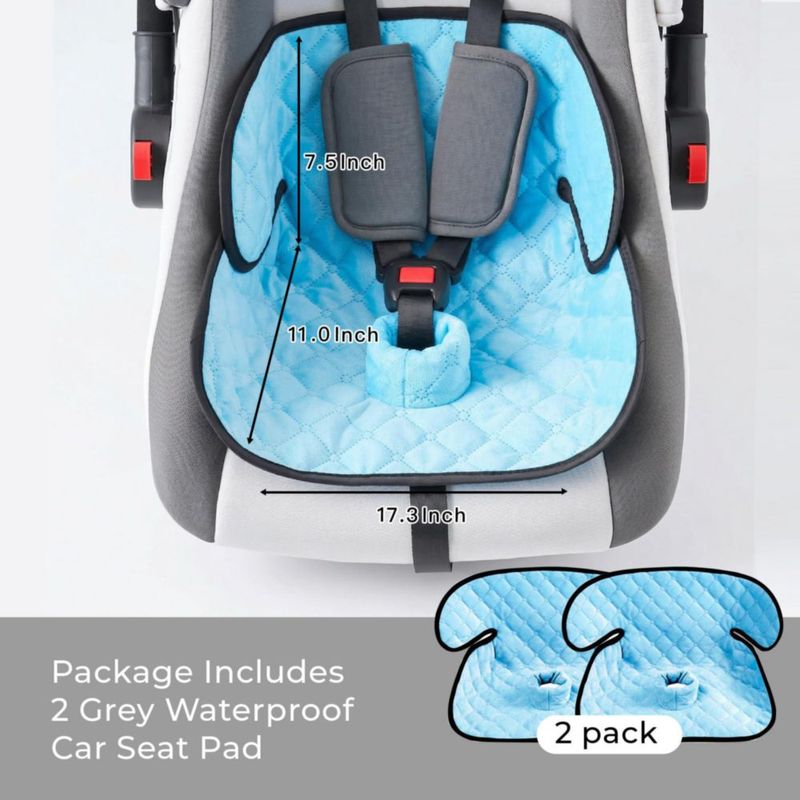 Protector impermeable para asiento de coche MOMSYLA - Pack de 2