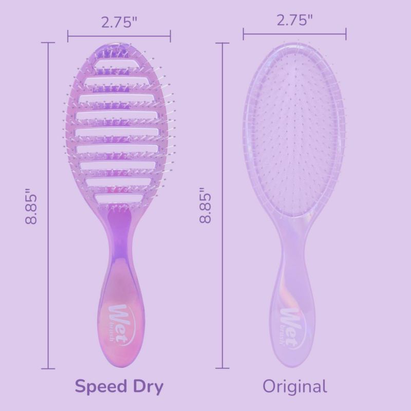 Cepillo Wet Brush Speed Dry Púrpura Prismático