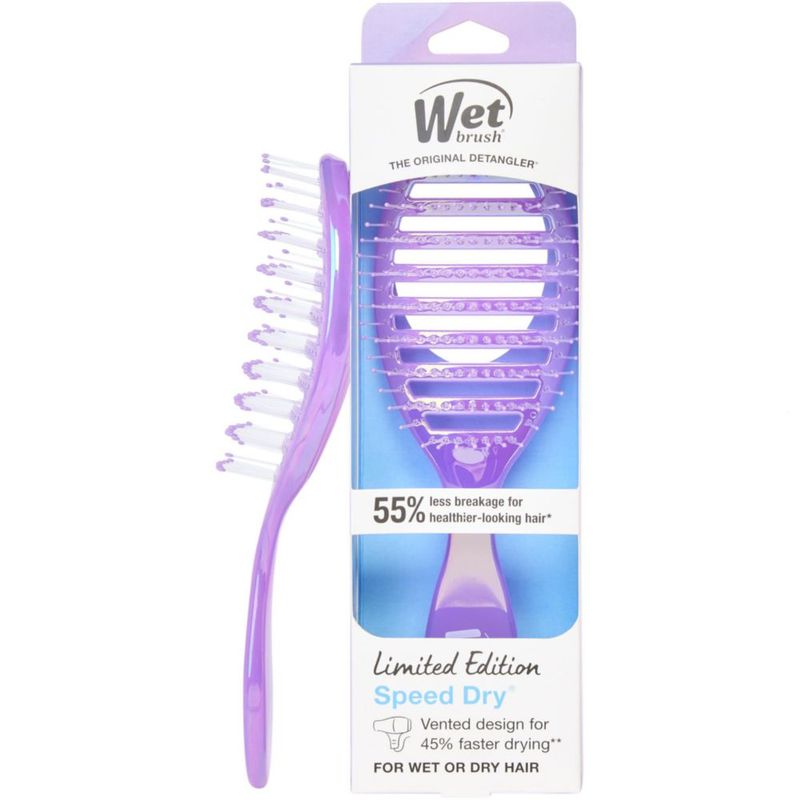 Cepillo Wet Brush Speed Dry Púrpura Prismático