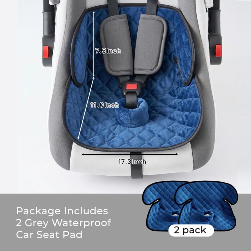 Protector impermeable para asiento de coche MOMSYLA - Pack de 2