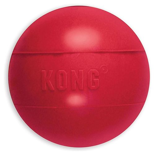 Pelota Clásica Caucho Agujero Med/grande Rojo Perro Kong