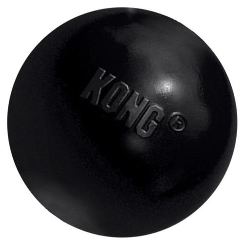 Pelota Resistente Para Perro Extrem Juguete Chica Negro Kong