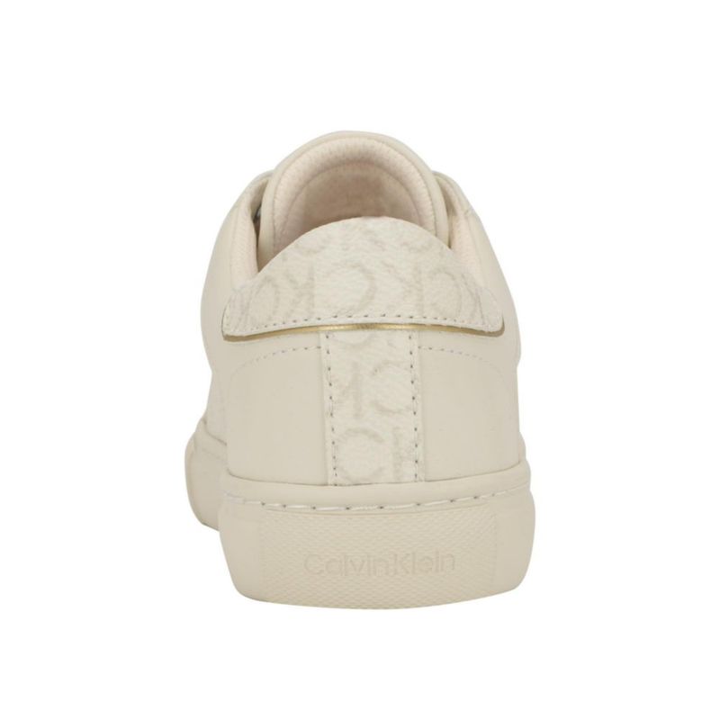 Zapatillas Charie para mujer Calvin Klein en marfil con cordones talla 11