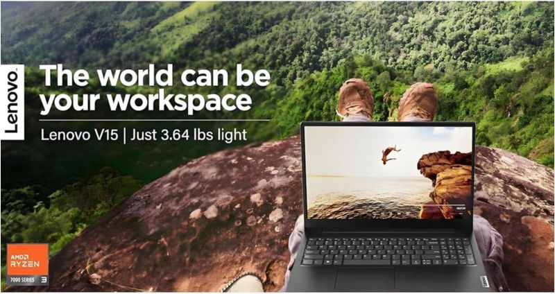 Portátil Lenovo 15.6" FHD Intel DDR5 8 GB 128 GB SSD Win11