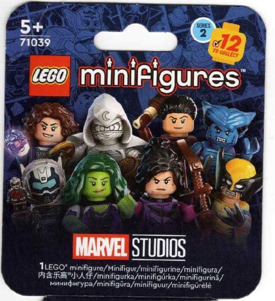 Figura de juguete LEGO Hombre Lobo 5 cm con capa de Calendar Man