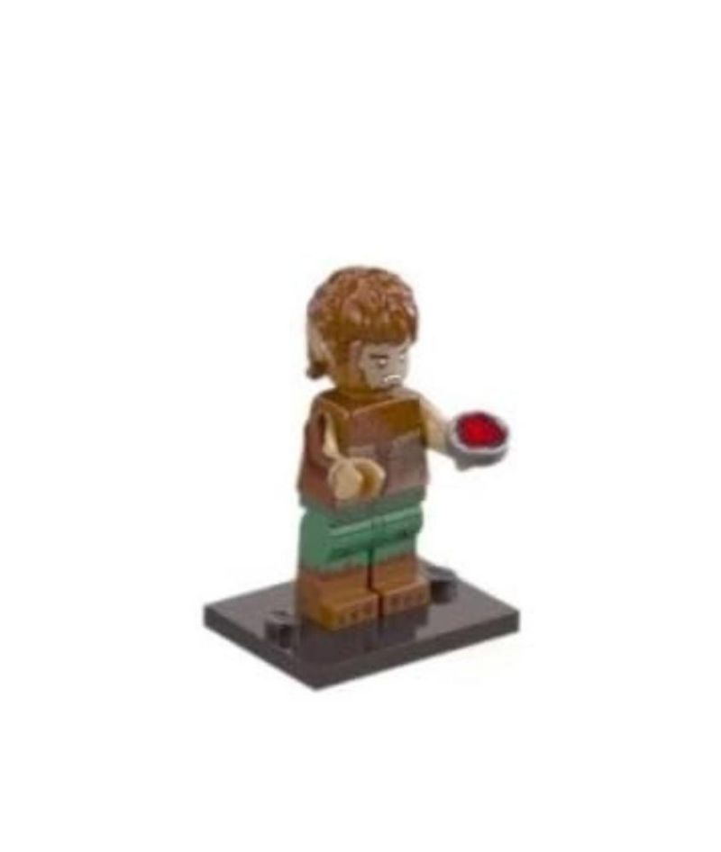 Figura de juguete LEGO Hombre Lobo 5 cm con capa de Calendar Man