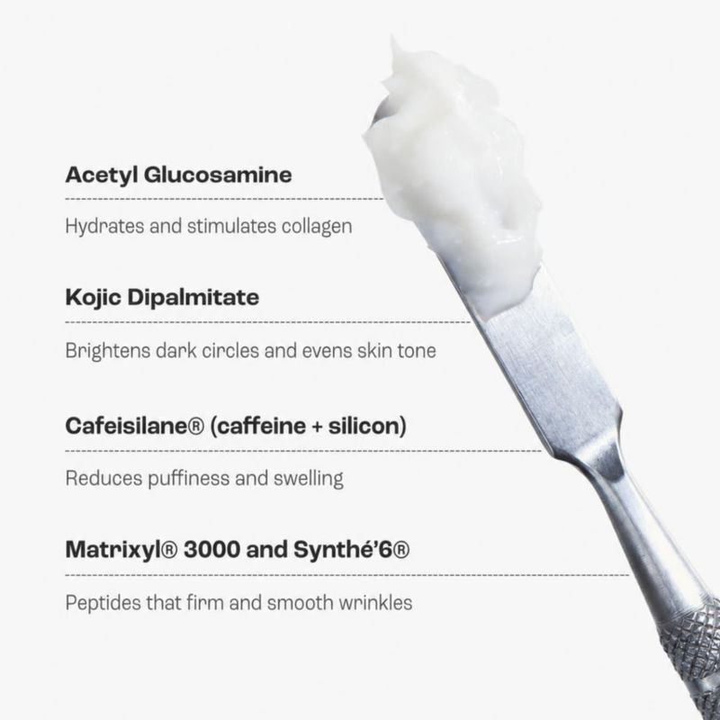 Crema para ojos cremosa 15 g antiarrugas y reafirmante