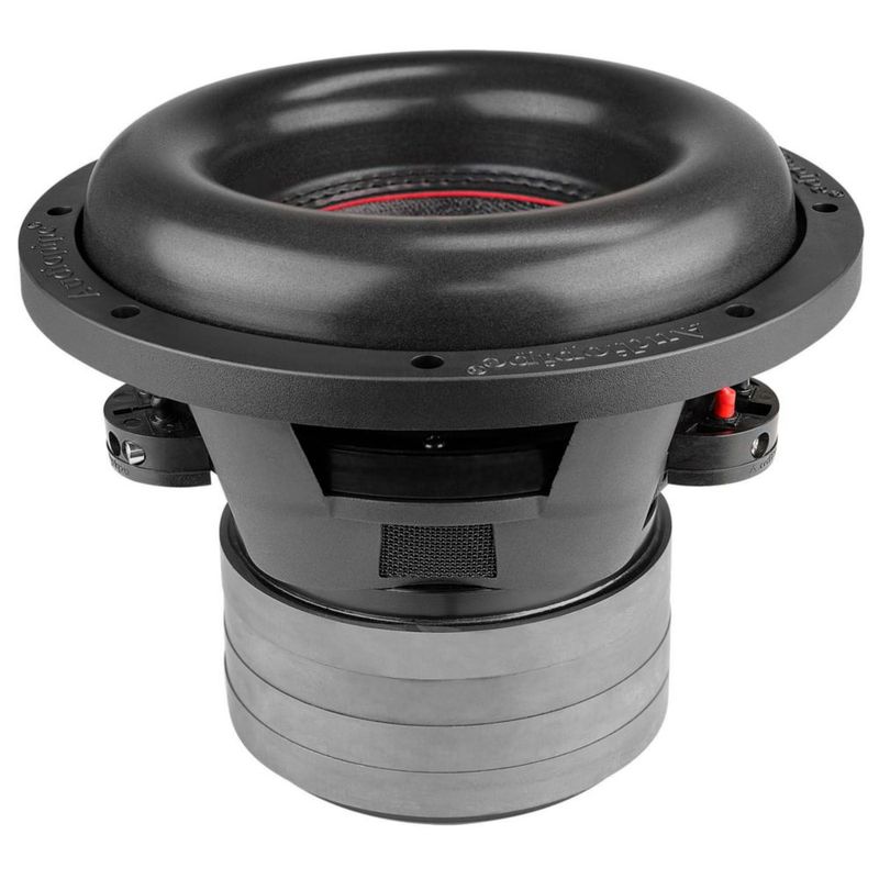 Subwoofer Audiopipe 25 cm 1800 W 4 ohmios Quad Stack
