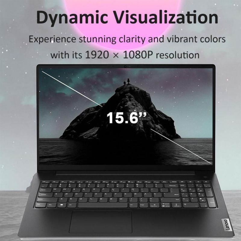 Portátil Lenovo 156" Full HD Intel N150 8 GB 128 GB SSD Win11