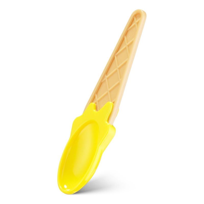 JoyServe Juego de 6 tazones y cucharas reutilizables para helado