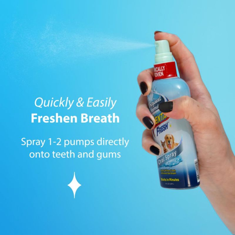 Spray oral Dental Fresh 118 ml para perros y gatos