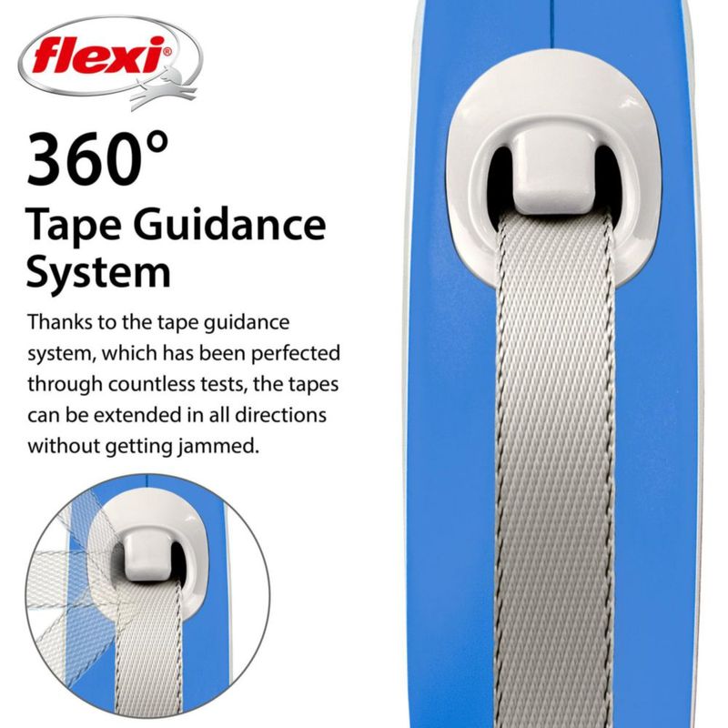 Correa FLEXI Comfort Tape Mediana 4 m Azul