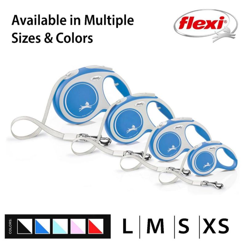 Correa FLEXI Comfort Tape Mediana 4 m Azul