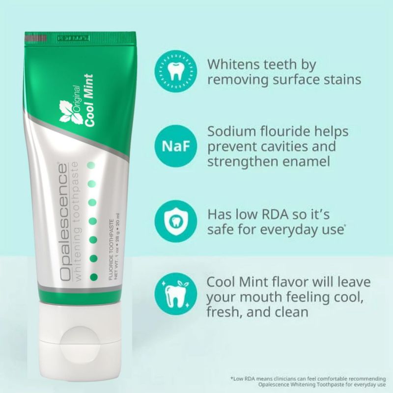Kit de blanqueamiento dental Opalescence GO 7 tratamientos menta
