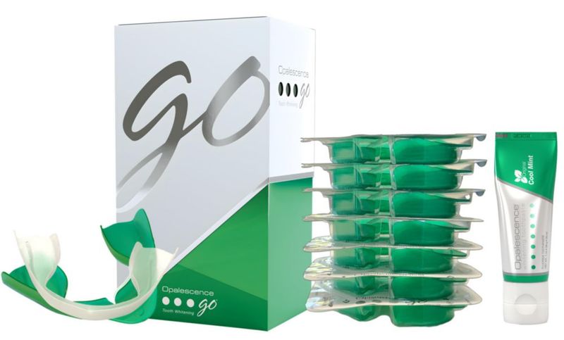 Kit de blanqueamiento dental Opalescence GO 7 tratamientos menta